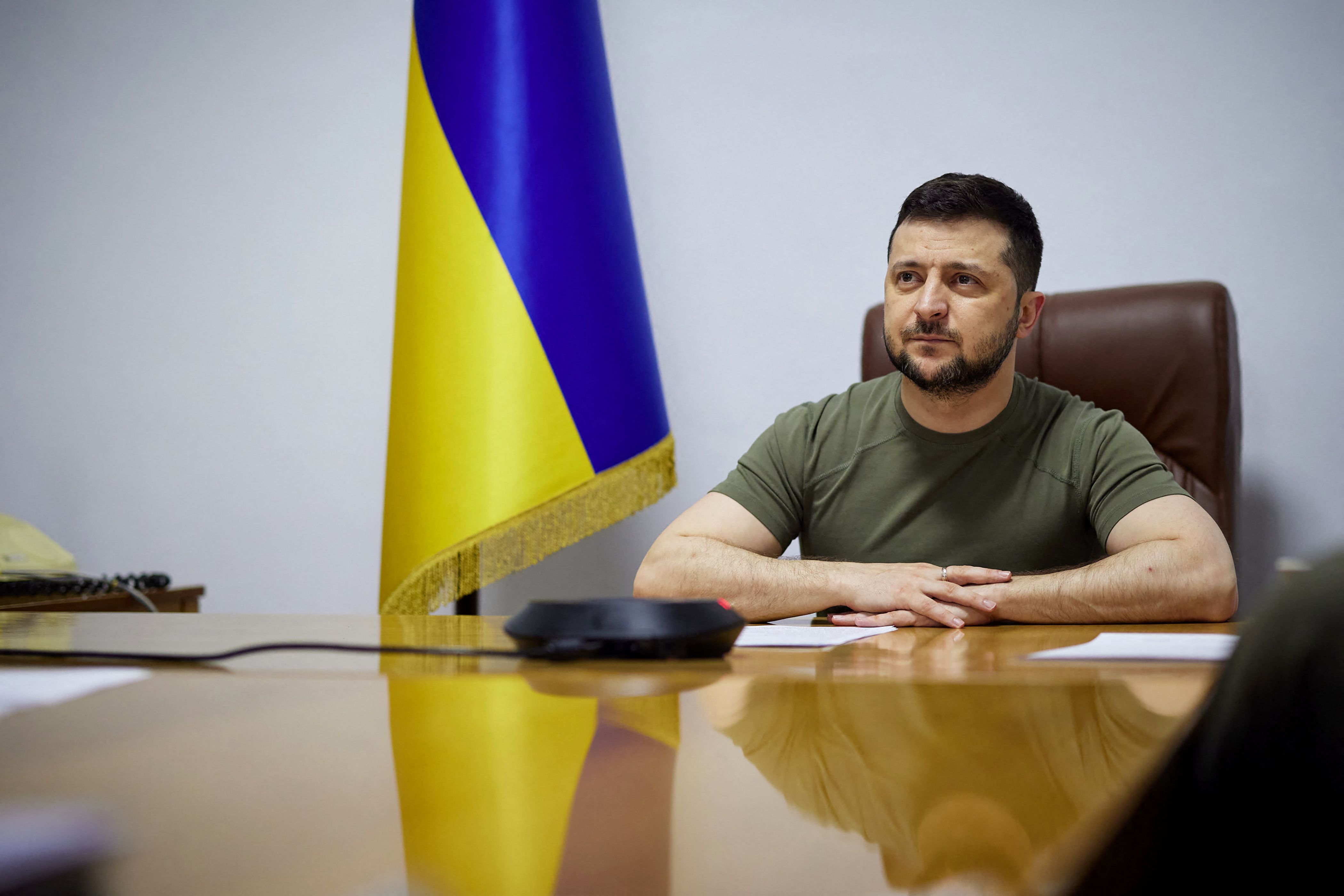 Presiden Ukraina Volodymyr Zelensky
