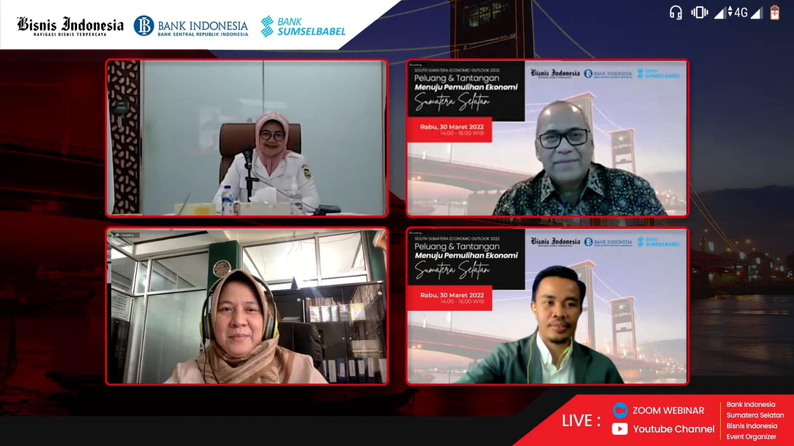 Pemulihan Ekonomi Sumsel Jadi Jurus Kurangi Angka Kemiskinan