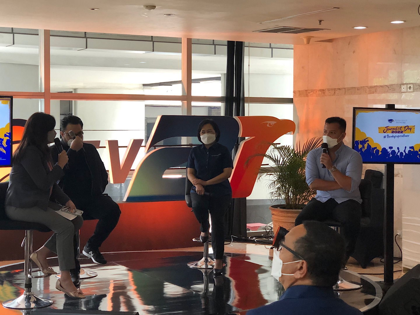 Journalist Day 2022 di Kompleks Media Group, Kedoya, Jakarta Barat, Kamis 17 Maret 2022.