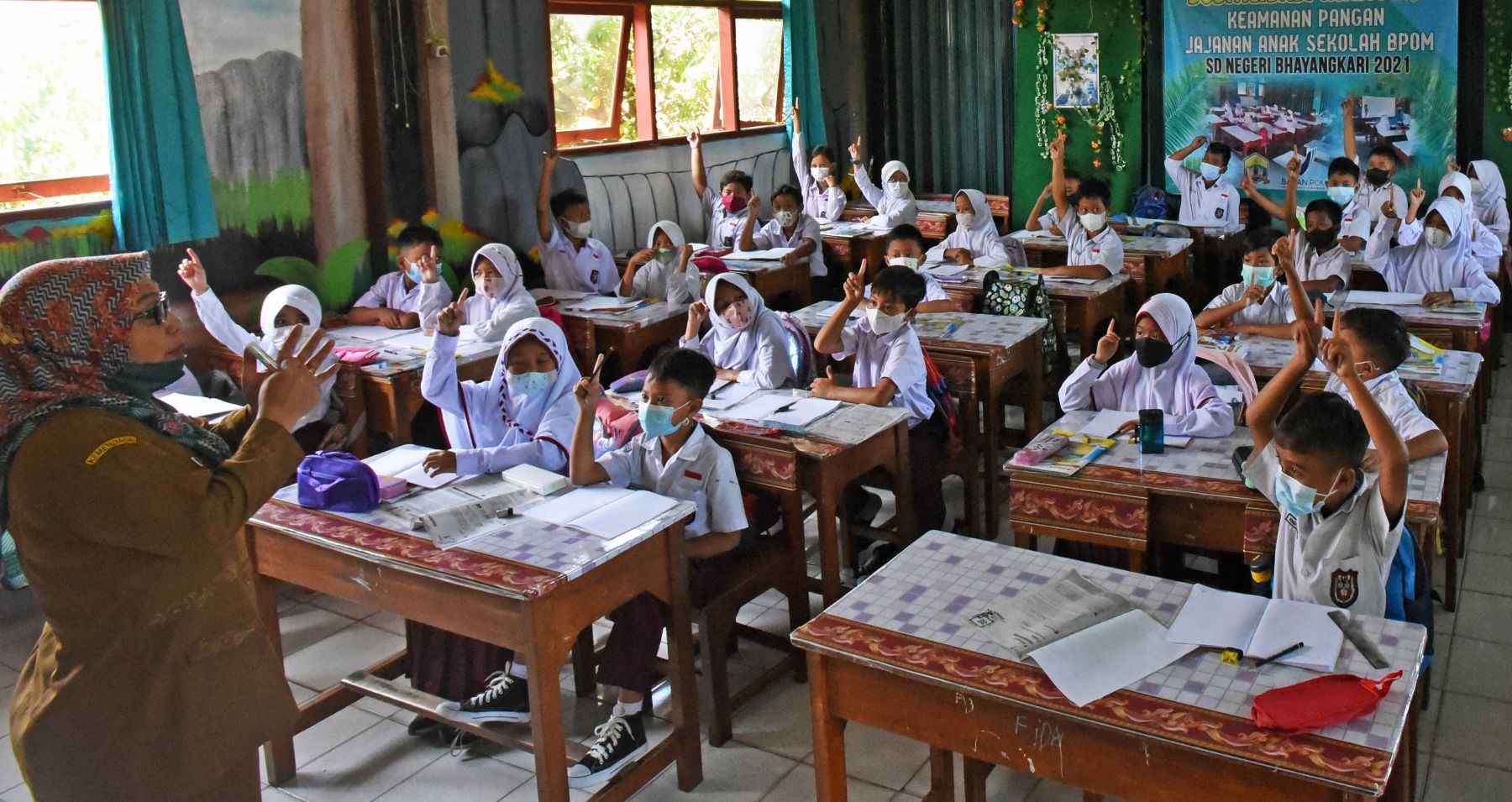 Ilustrasi: Pembelajaran tatap muka.