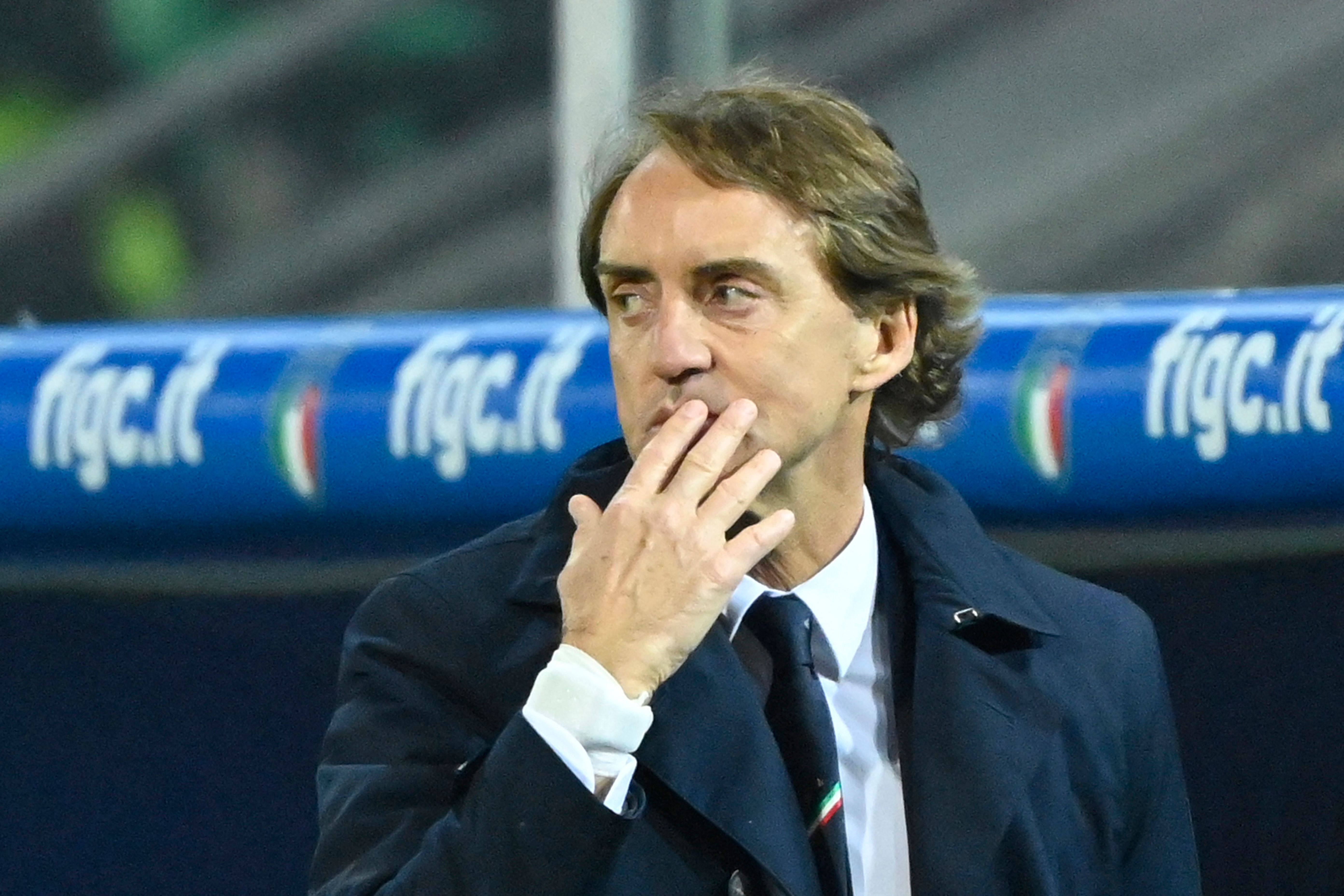 Pelatih Italia Roberto Mancini