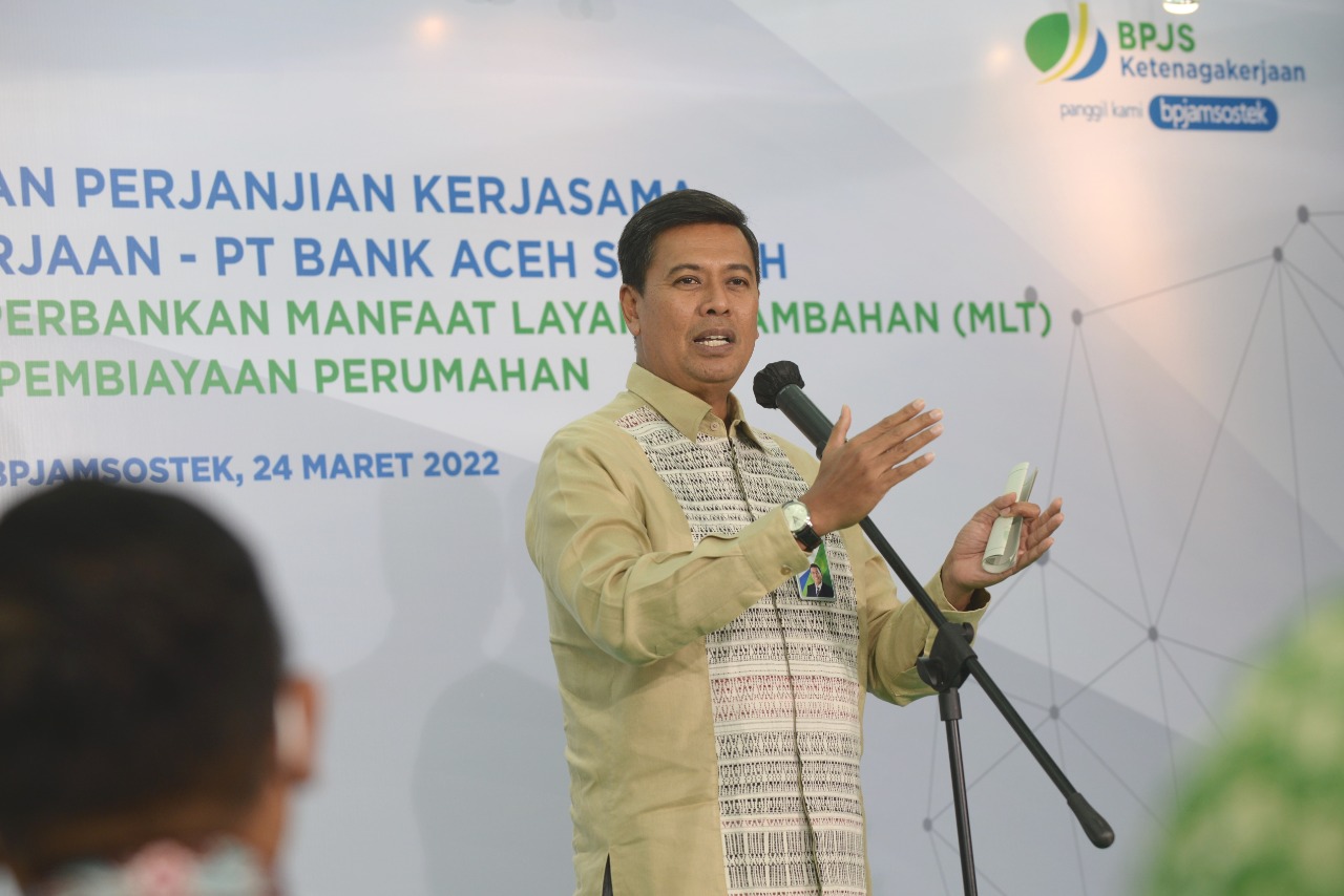 Direktur Utama BPJAMSOSTEK Anggoro Eko Cahyo.