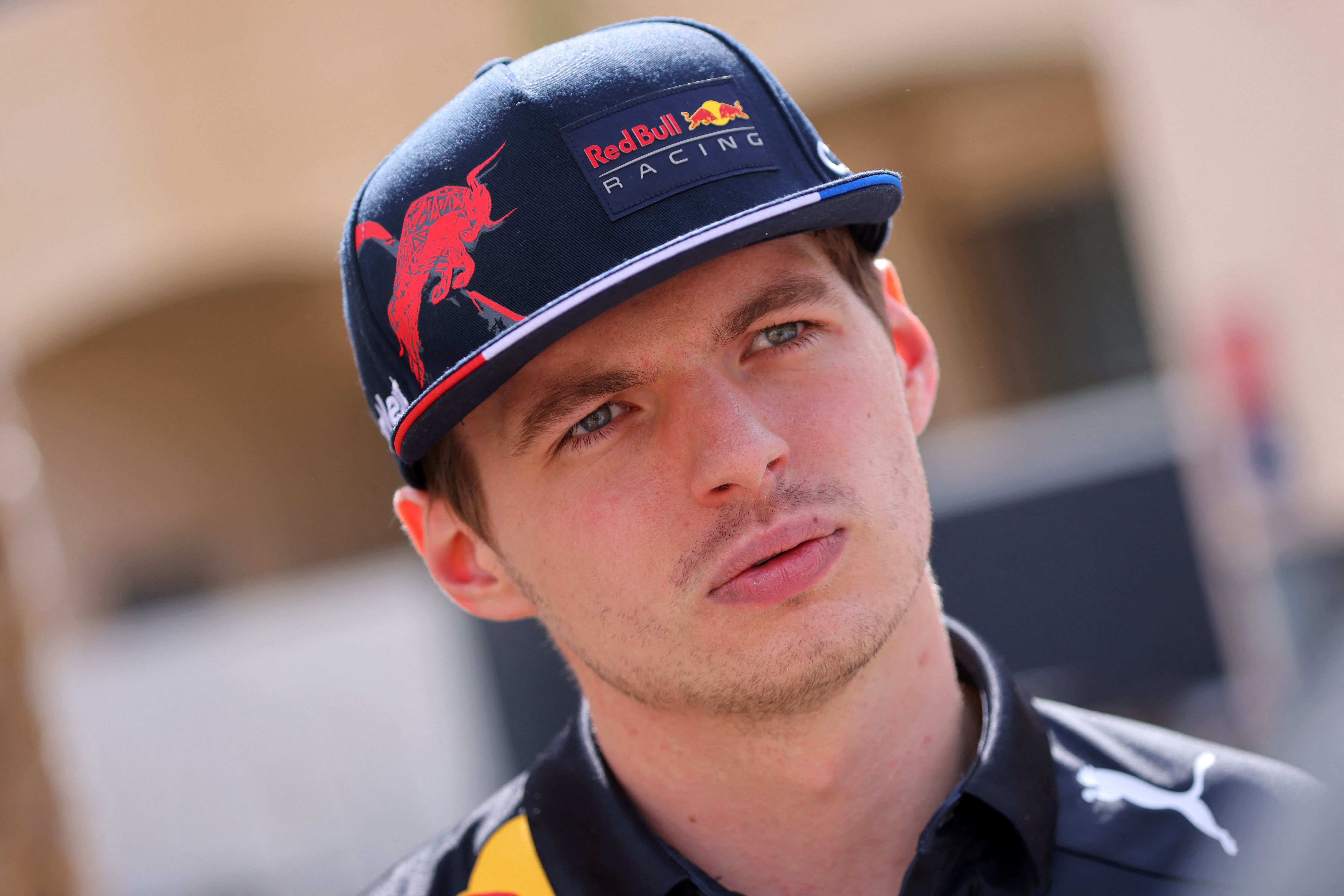 Pembalap tim Red Bull, Max Verstappen. 