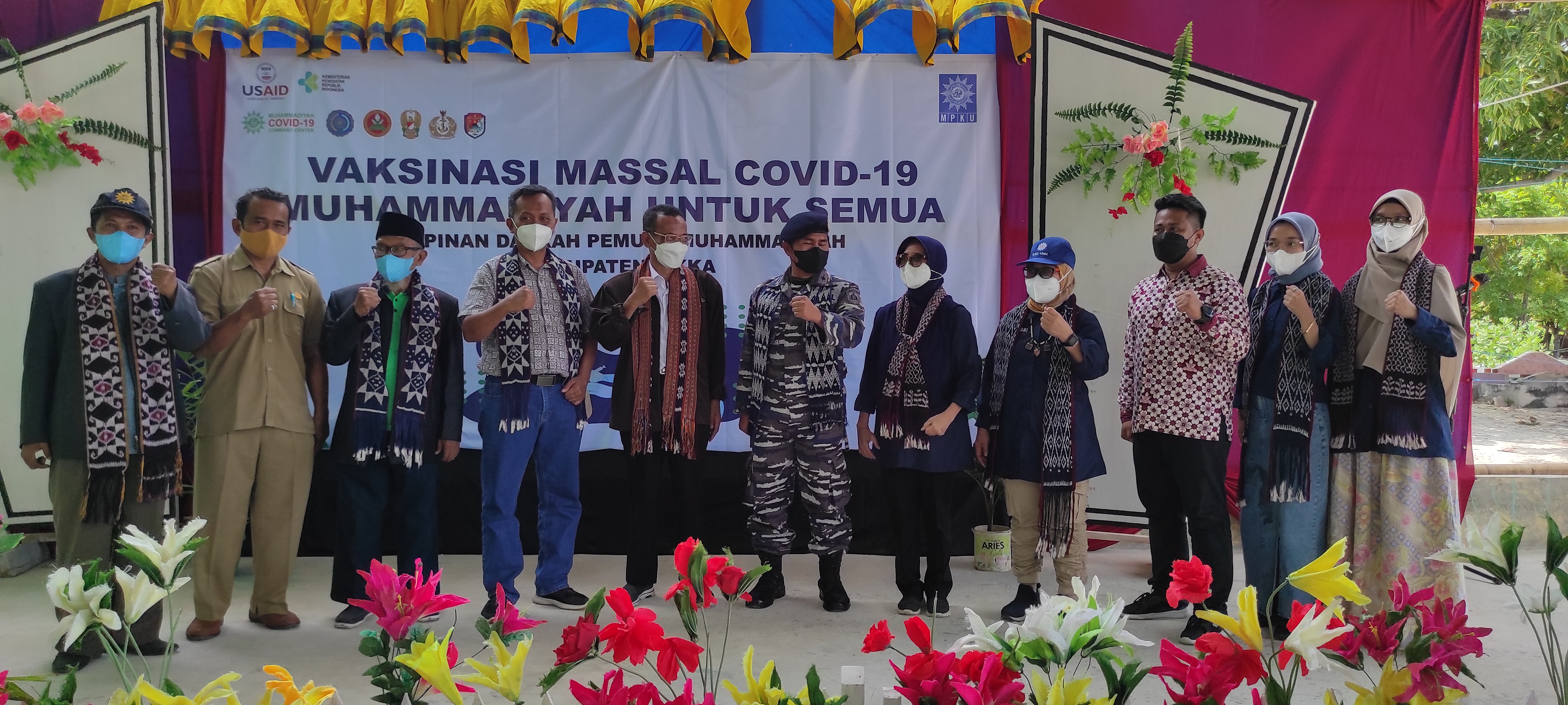 PP Muhammadiyah Gelar Vaksinasi Covid-19 untuk Nelayan Sikka