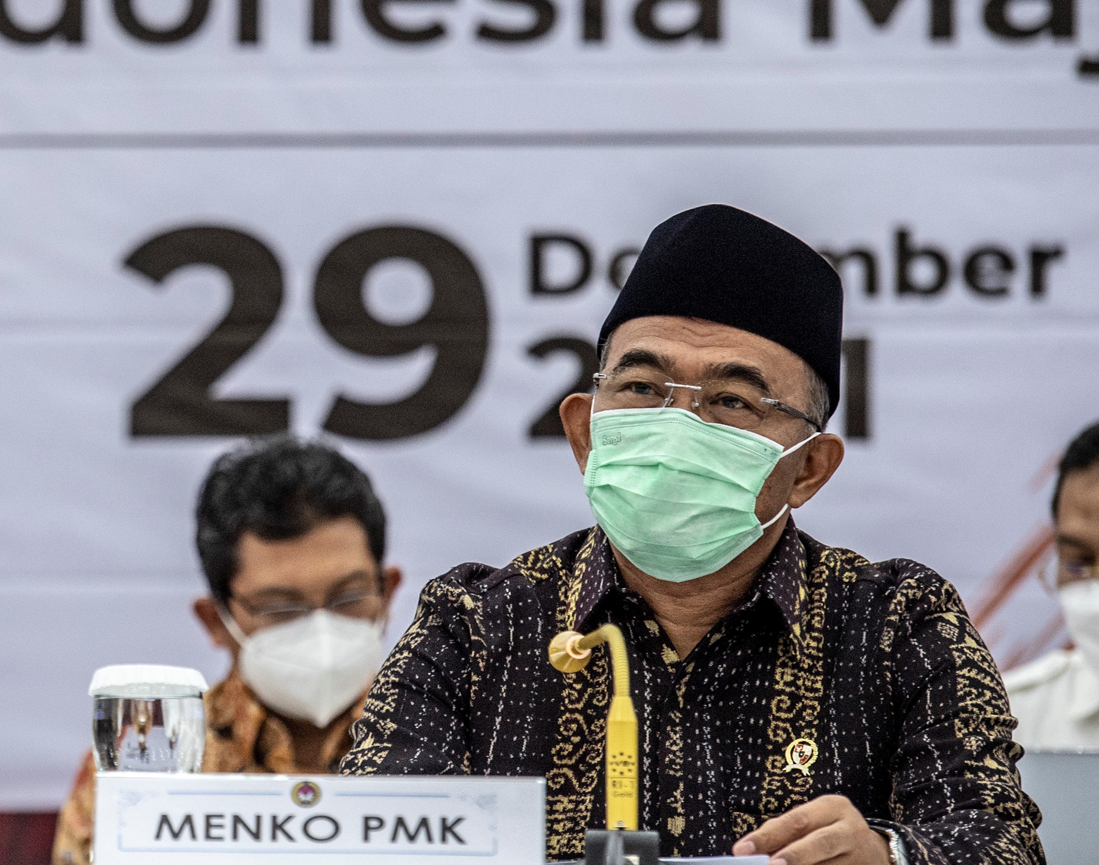 Menteri Koordinator Bidang Pembangunan Manusia dan Kebudayaan (Menko PMK) Muhadjir Effendy.