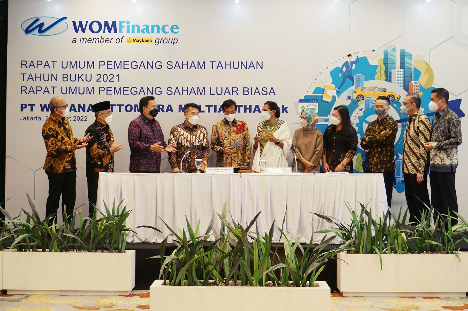 RUPST dan RUPSLB WOM Finance