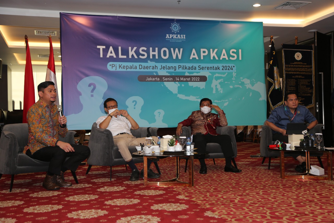 Talkshow Apkasi Pj Kepala Daerah Jelang Pilkada Serentak 2024.