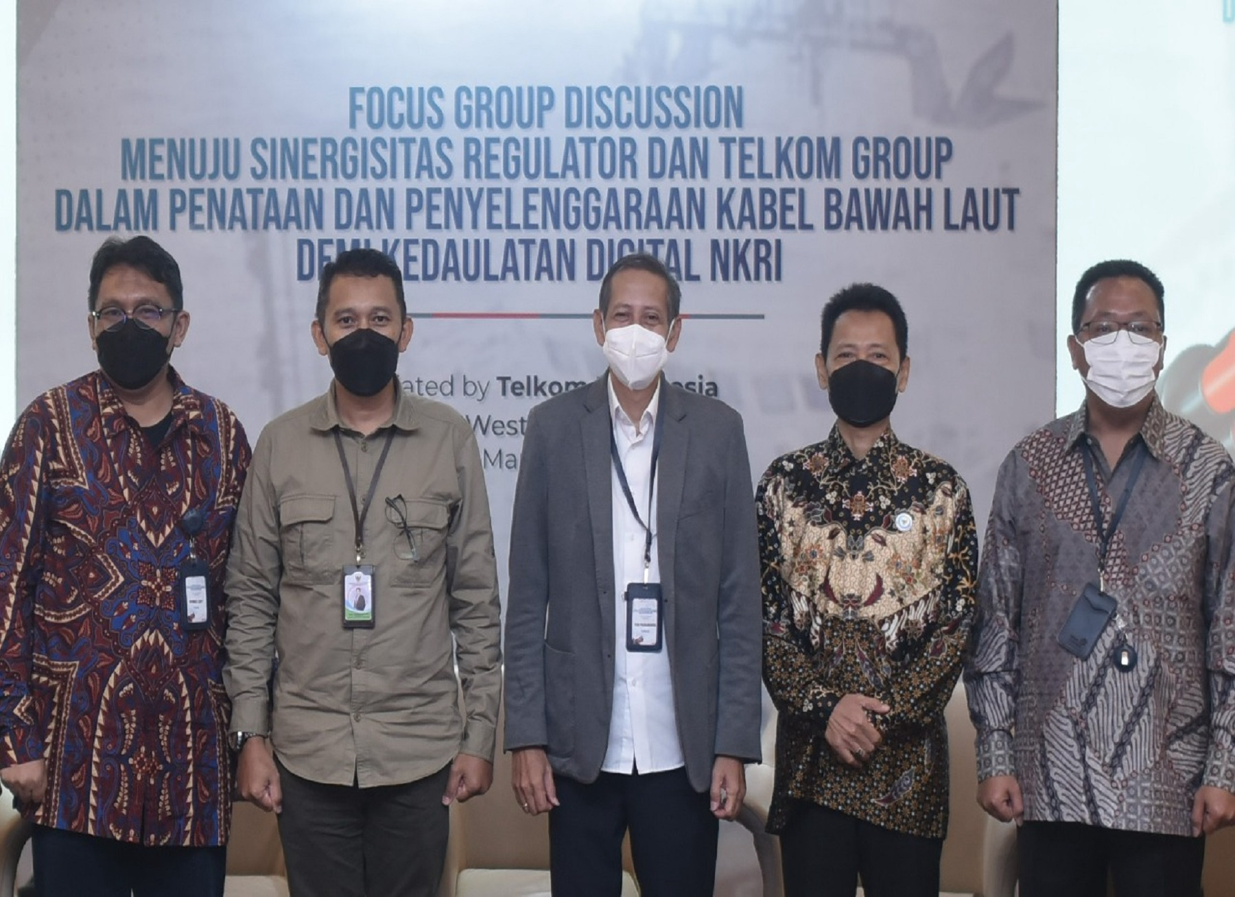 Acara Focus Group Discussion Menuju Sinergitas Regulator dan Telkom Group dalam Penataan dan Penyelangaraan Kabel Bawah Laut. 