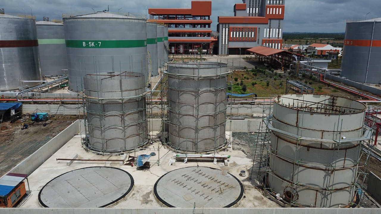 PT Jhonlin Bangun Pabrik Minyak Goreng di Tanah Bumbu