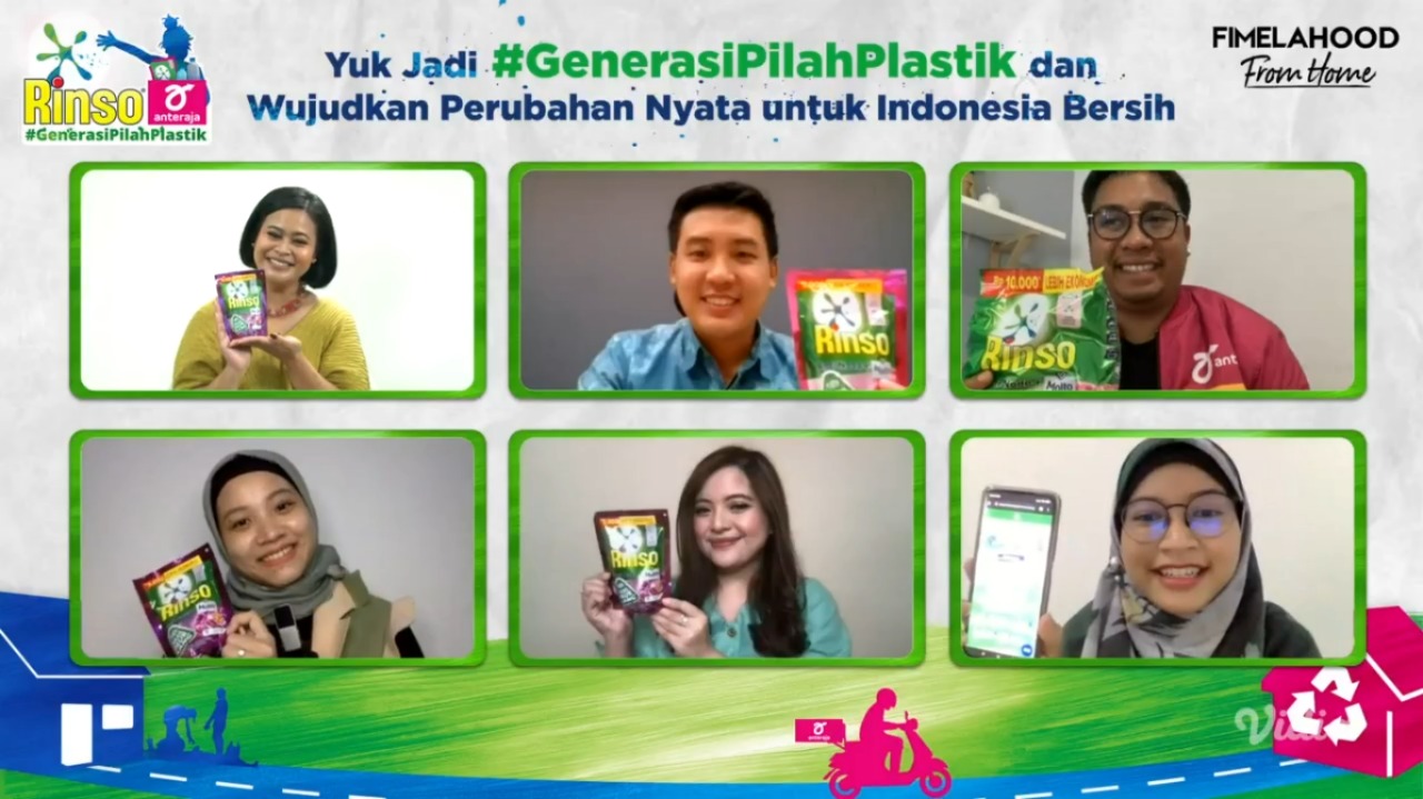 PT Unilever Indonesia, Tbk., menggandeng Anteraja untuk menyebarluaskan ajakan bagi masyarakat guna menjadi #GenerasiPilahPlastik.
