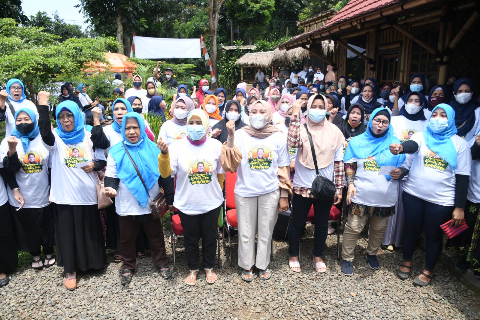 Ratusan Wanita Tani di Bogor Dukung Sandiaga Uno Nyapres 2024