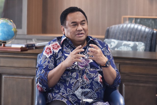 Wakil Ketua DPR RI Koordinator Bidang Industri dan Pembangunan (Korinbang) Rachmat Gobel.