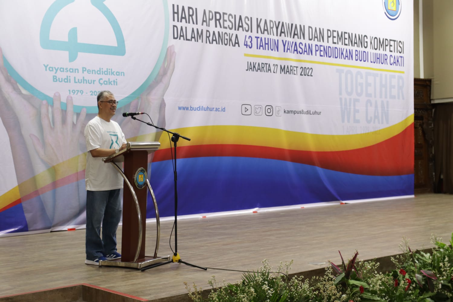 Peringatan HUT ke-43 Universitas Budi Luhur