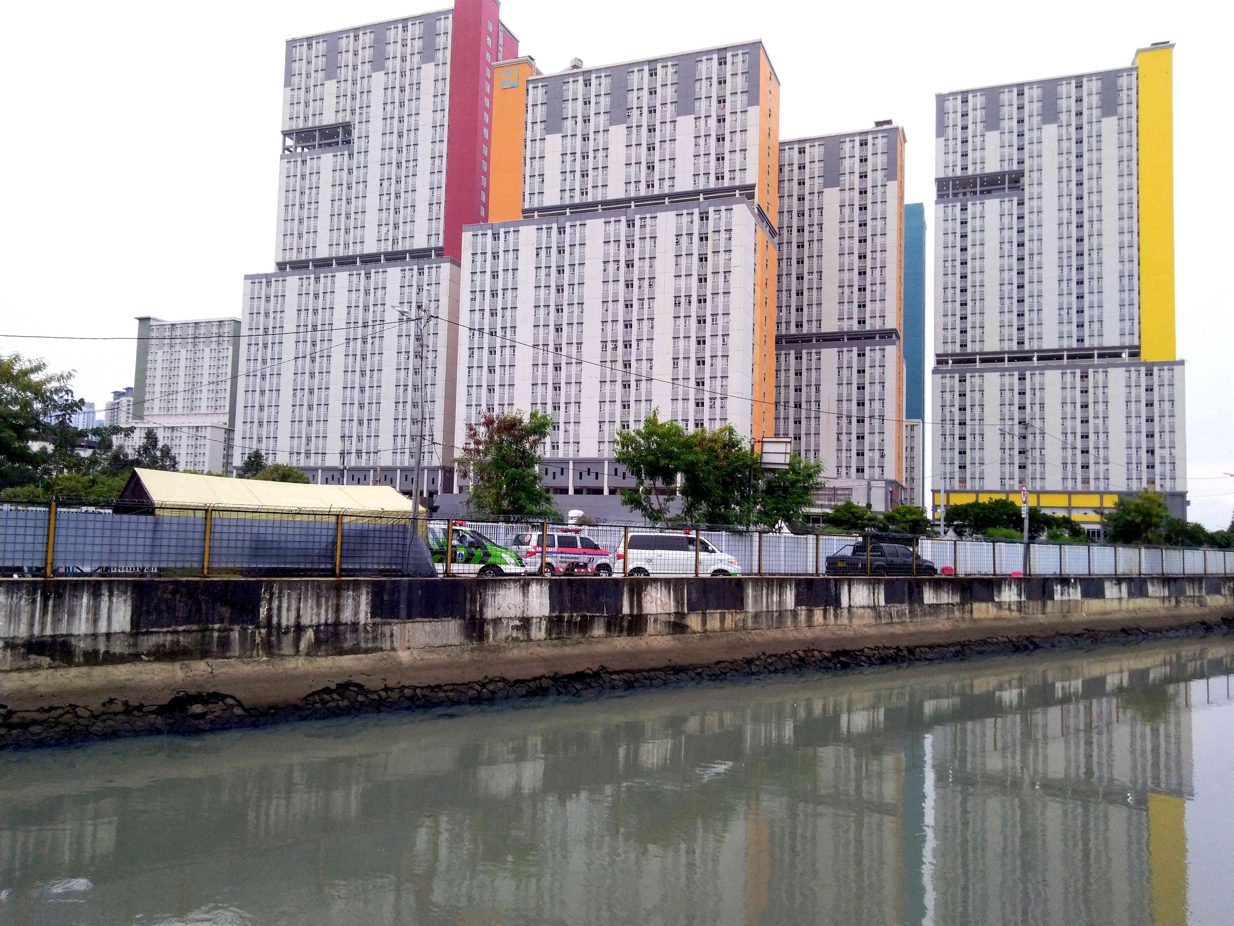 Potret RSDC Wisma Atlet Kemayoran, Jakarta.