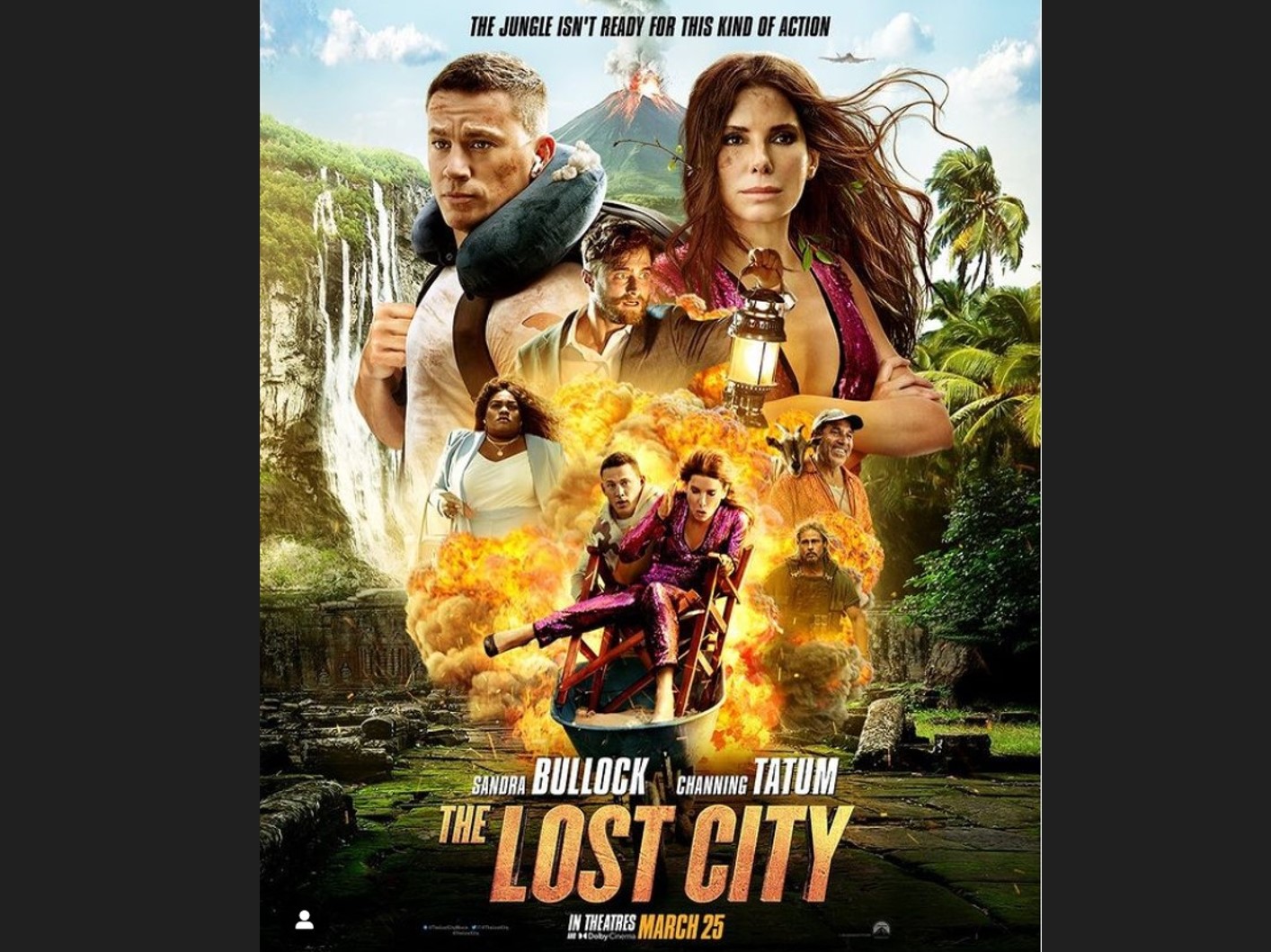 Poster film The Lost City