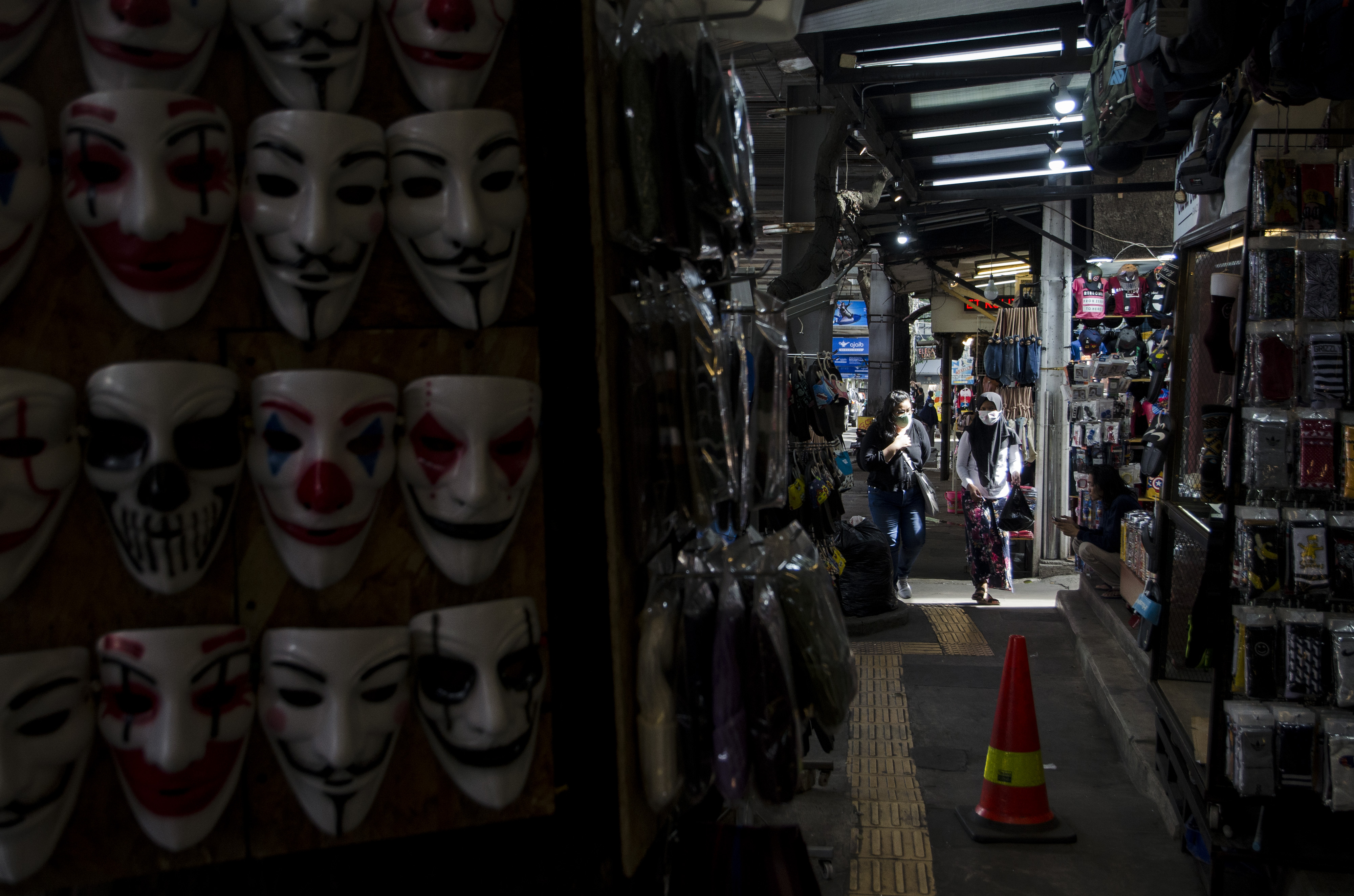 Pasar Cihampelas, Kota Bandung, Jawa Barat.
