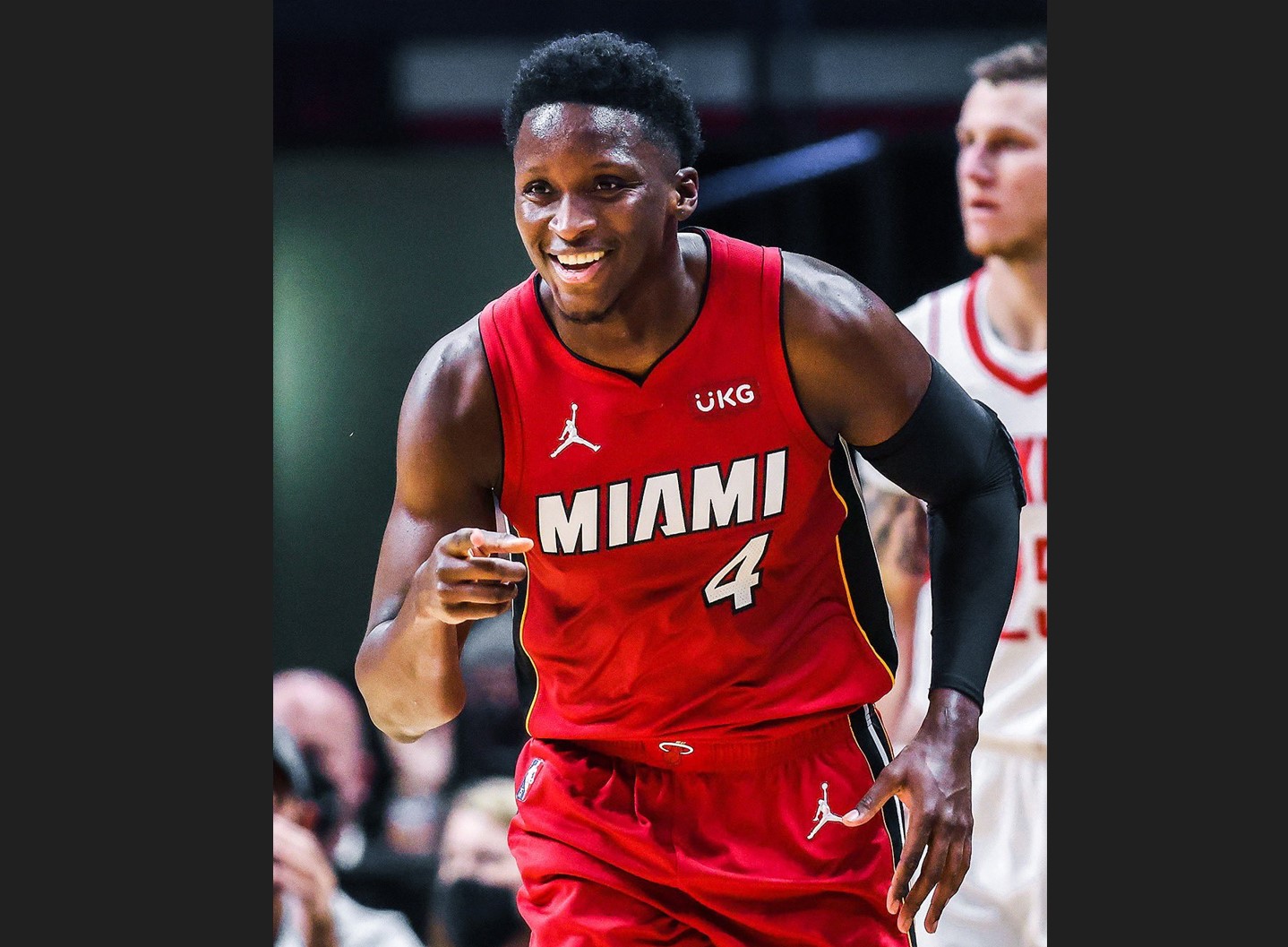 Pemain Miami Heat Victor Oladipo