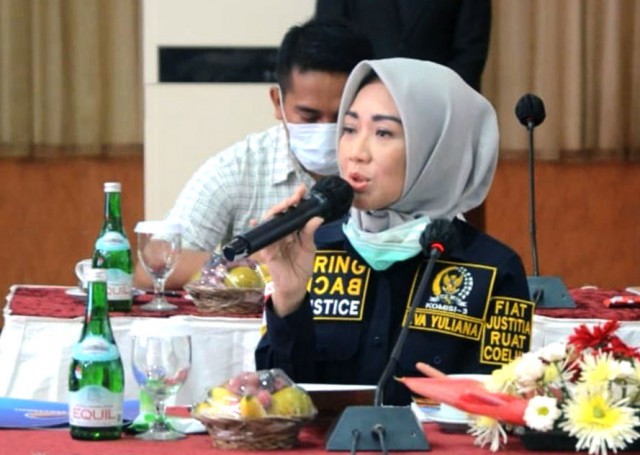 Anggota Komisi III DPR RI Eva Yuliana
