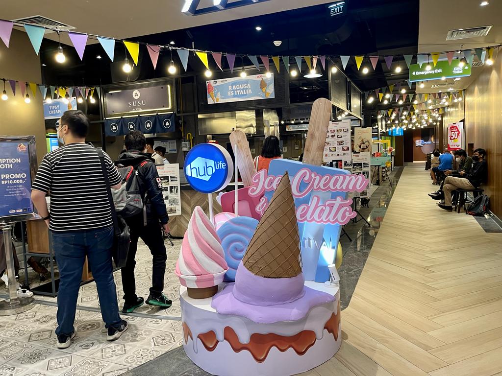 Manjakan Pecinta Kuliner, Hublife Gelar Ice Cream & Gelato Festival 