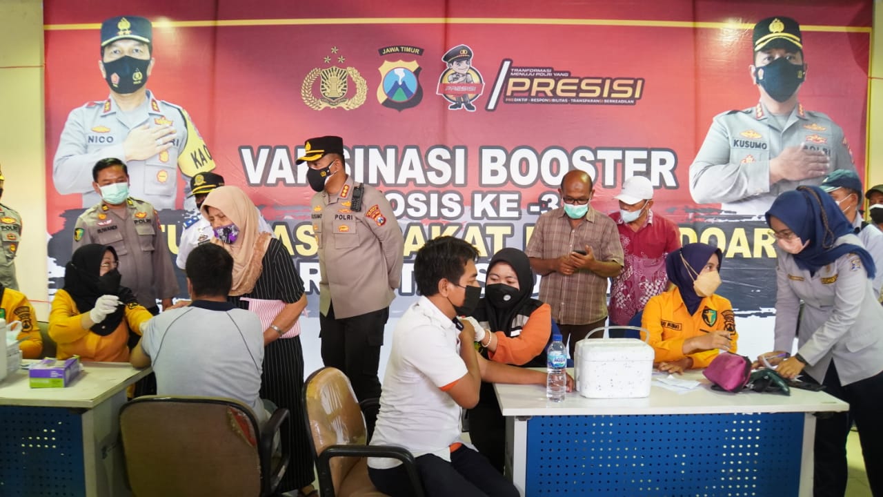 Sidoarjo Kejar Target Vaksin Booster 30% Hingga Akhir Ramadan