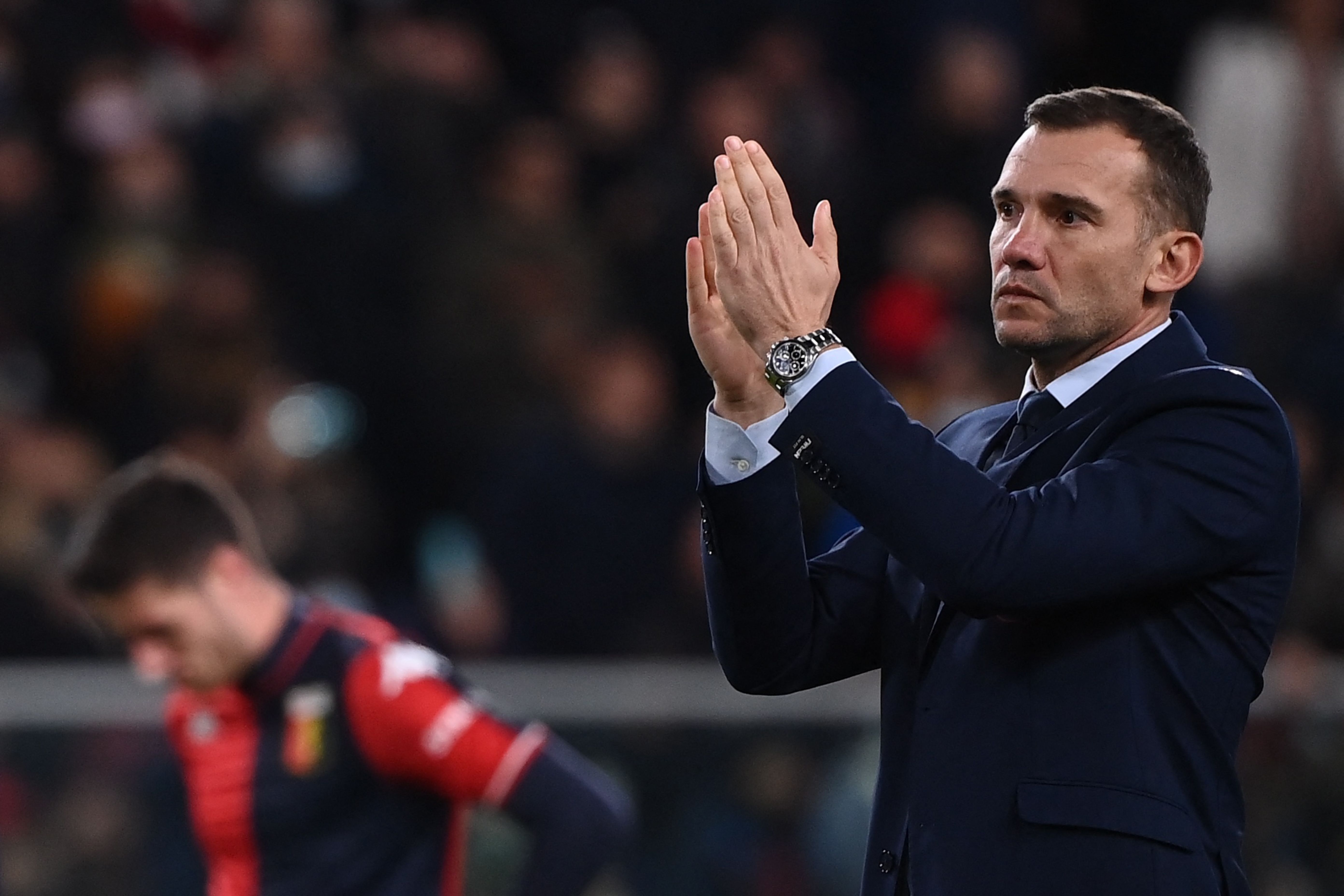Mantan pemain timnas Ukraina Andriy Shevchenko