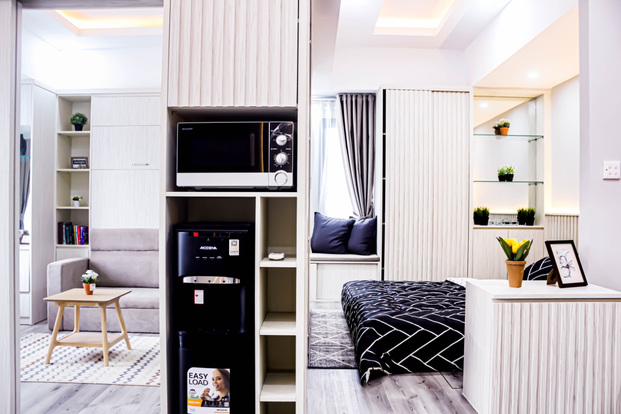 Interior salah satu apartemen di Royal Heights