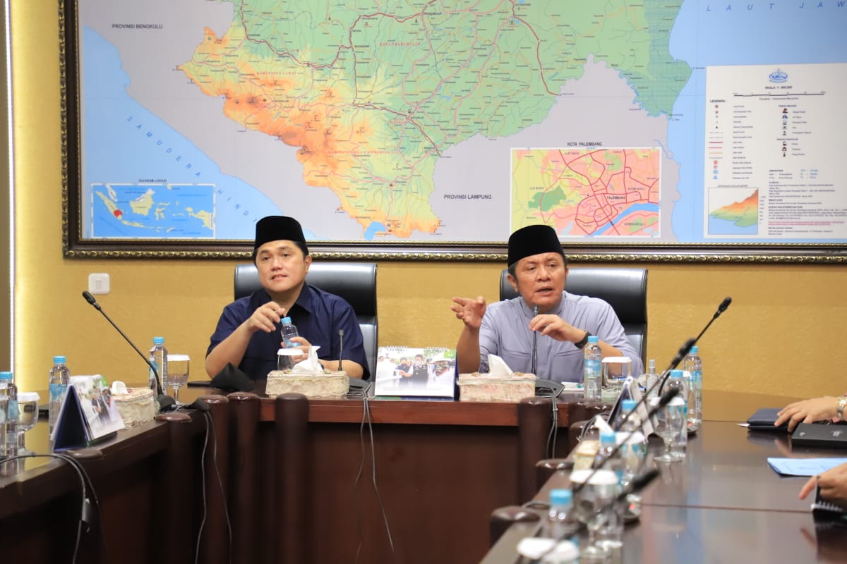 Erick Thohir Dukung PT Pelindo Bangun Pelabuhan Tanjung Carat