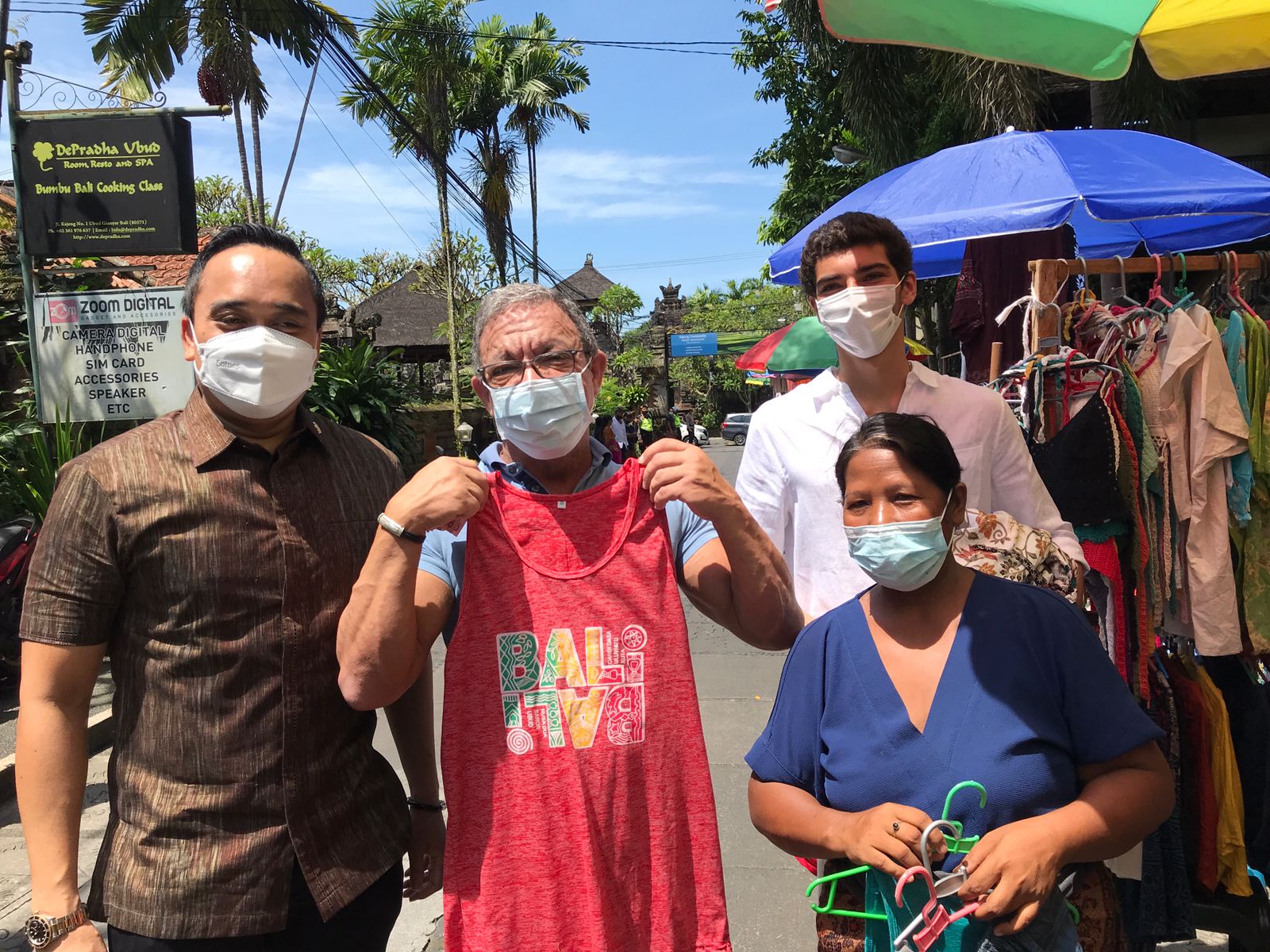 Wakil Ketua BKSAP DPR RI Putu Supadma Rudana dan Presiden IPU Duarte Pacheco 