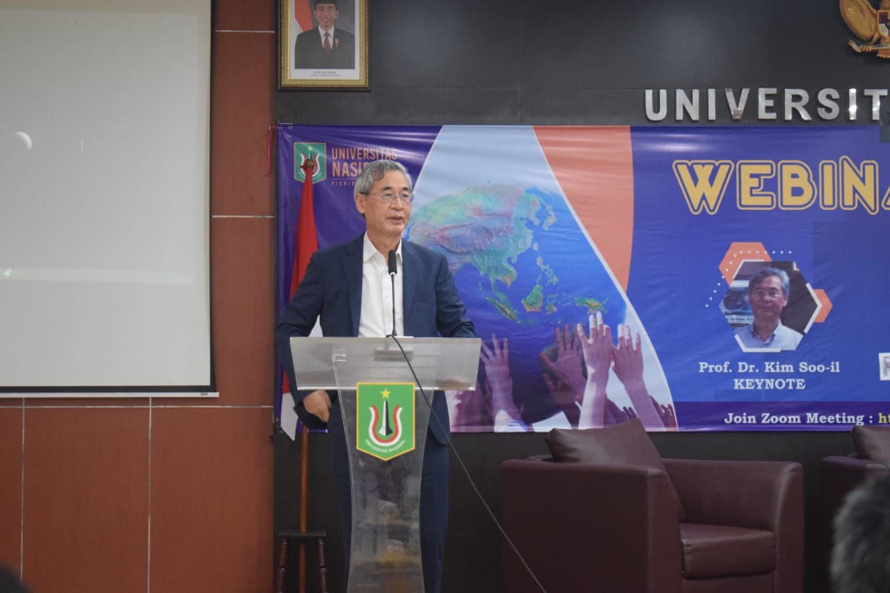 Prof. Dr. Kim Soo Il  Sekretaris Jenderal (Sekjen) Tourism Promotion Organization (TPO) for Asia Pacific Cities