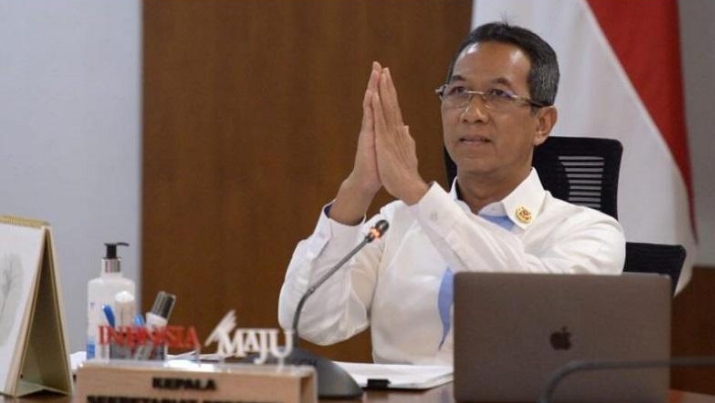 Kepala Sekretariat Presiden (Kasetpres), Heru Budi Hartono.