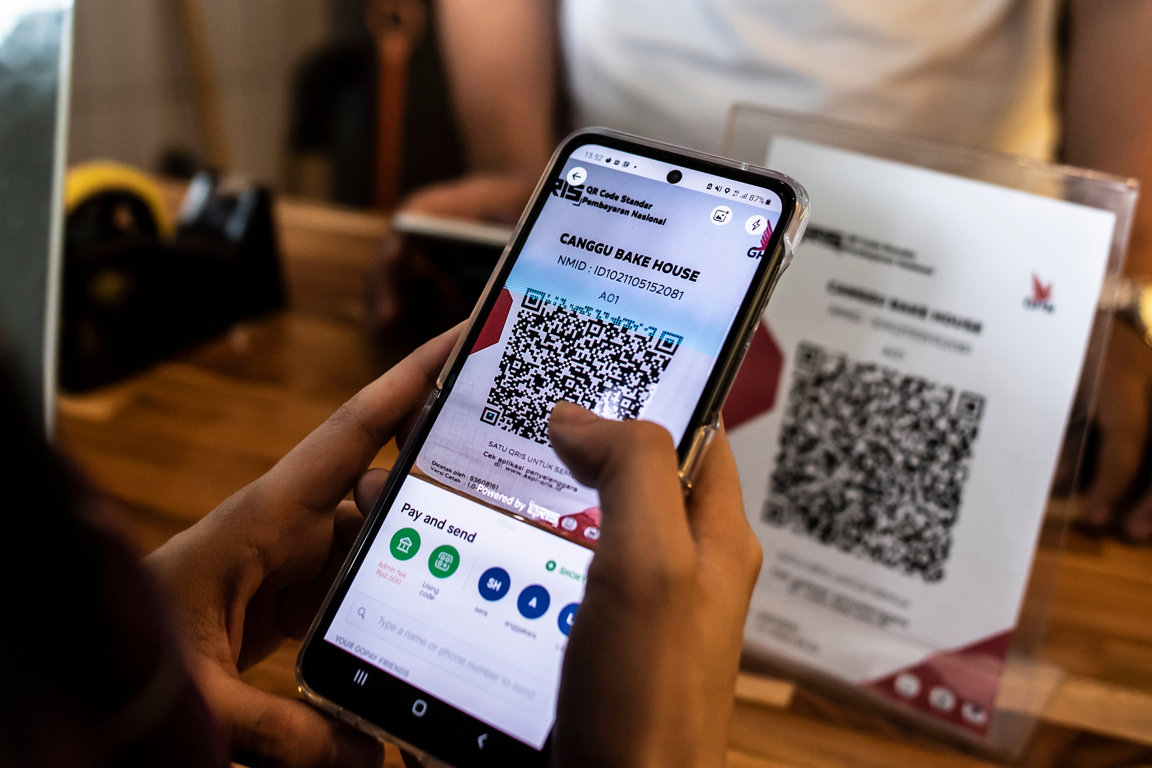 Ilusrasi penggunaan QRIS