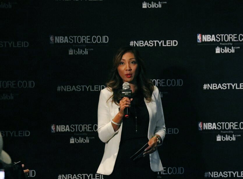 Lesley Rulloda, Head of Global Merchandising NBA Asia. 