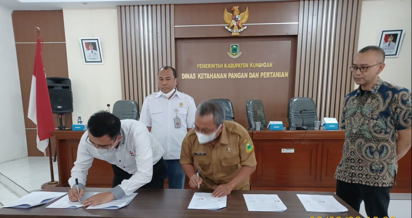 Penandatanganan MoU PT PT Doa Bangsa Agrobisnis dan Kementerian Pertanian.