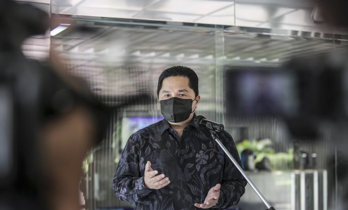 Menteri BUMN Erick Thohir