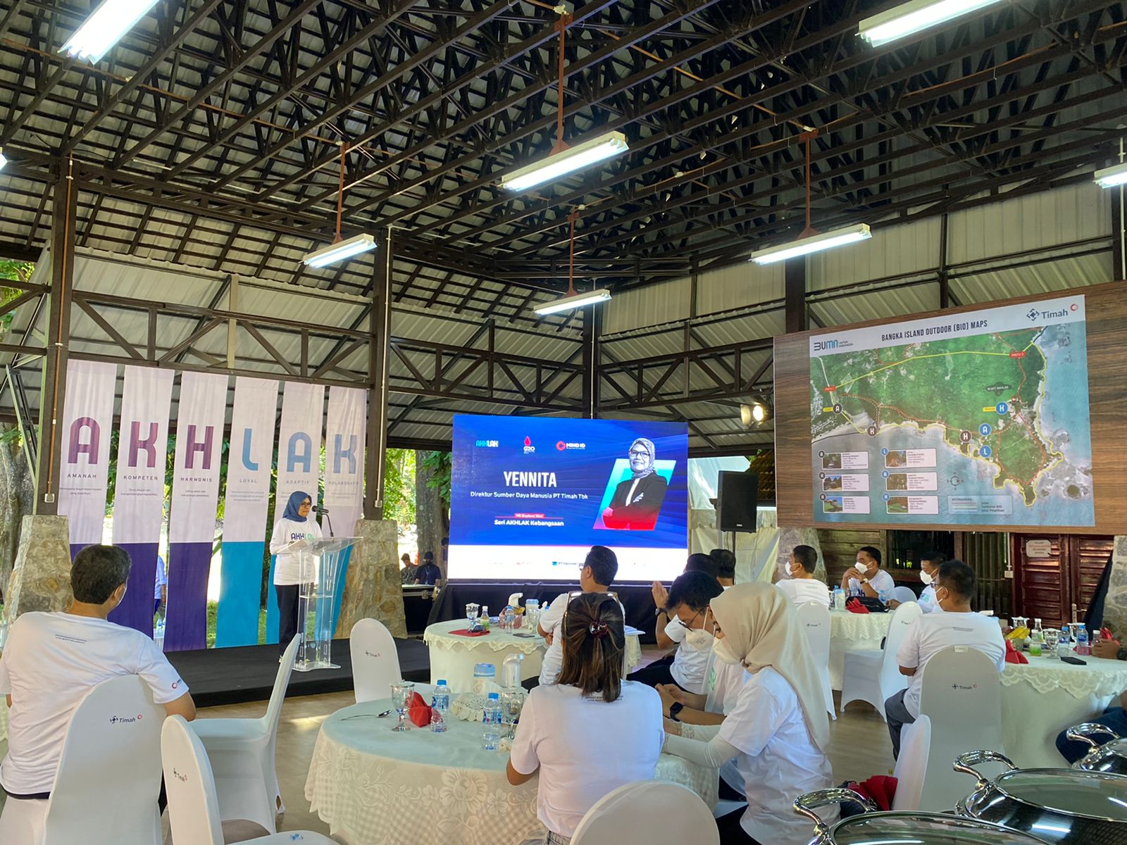 Bangka Island Outdoor (BIO) dijadikan pusat pengembangan dan pembelajaran SDM berakhlak.