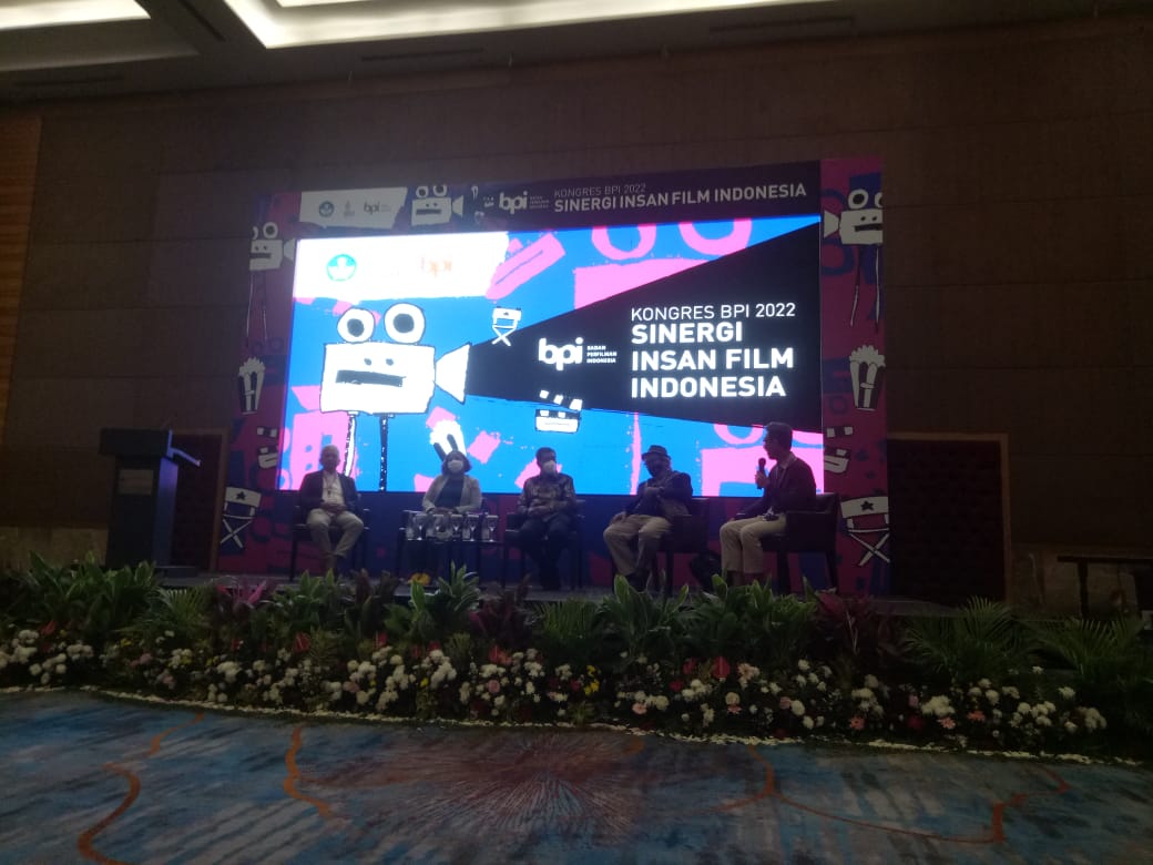 Kongres Badan Perfilman Indonesia (BPI) 2022 yang digelar pada 25-29 Maret 2022 di Hotel Pullman Central Park Jakarta