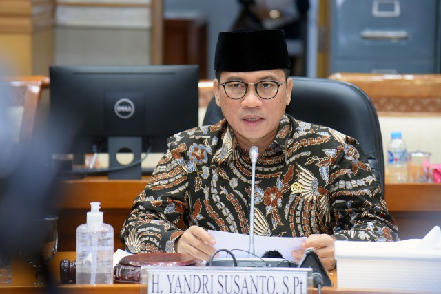Ketua Komisi VIII DPR RI Yandri Susanto. 
