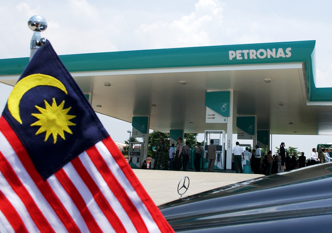 Ilustrasi: salah satu SPBU Petronas