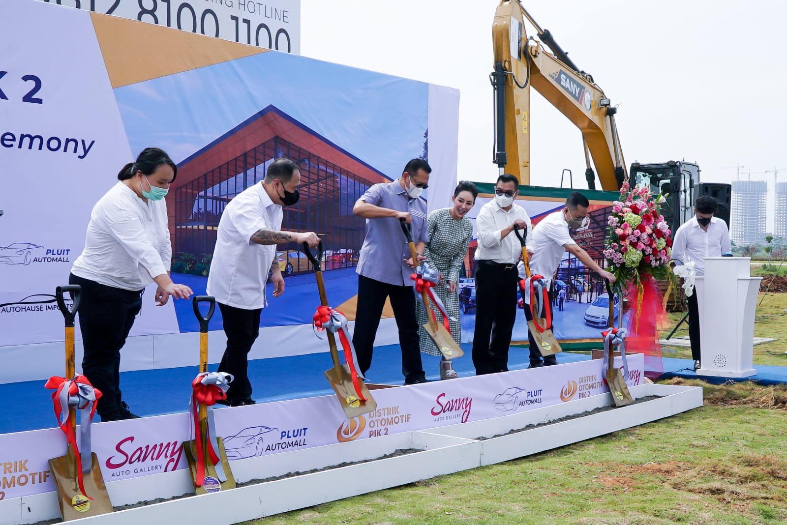 Ground breaking pembangunan Distrik Otomotif PIK 2