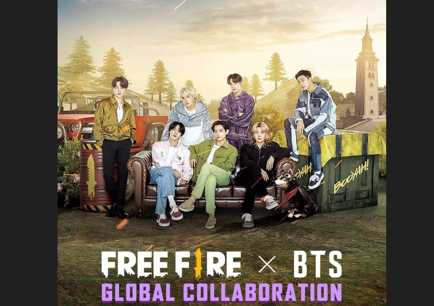 Garena Free Fire Gandeng BTS Jadi Global Brand Ambassador