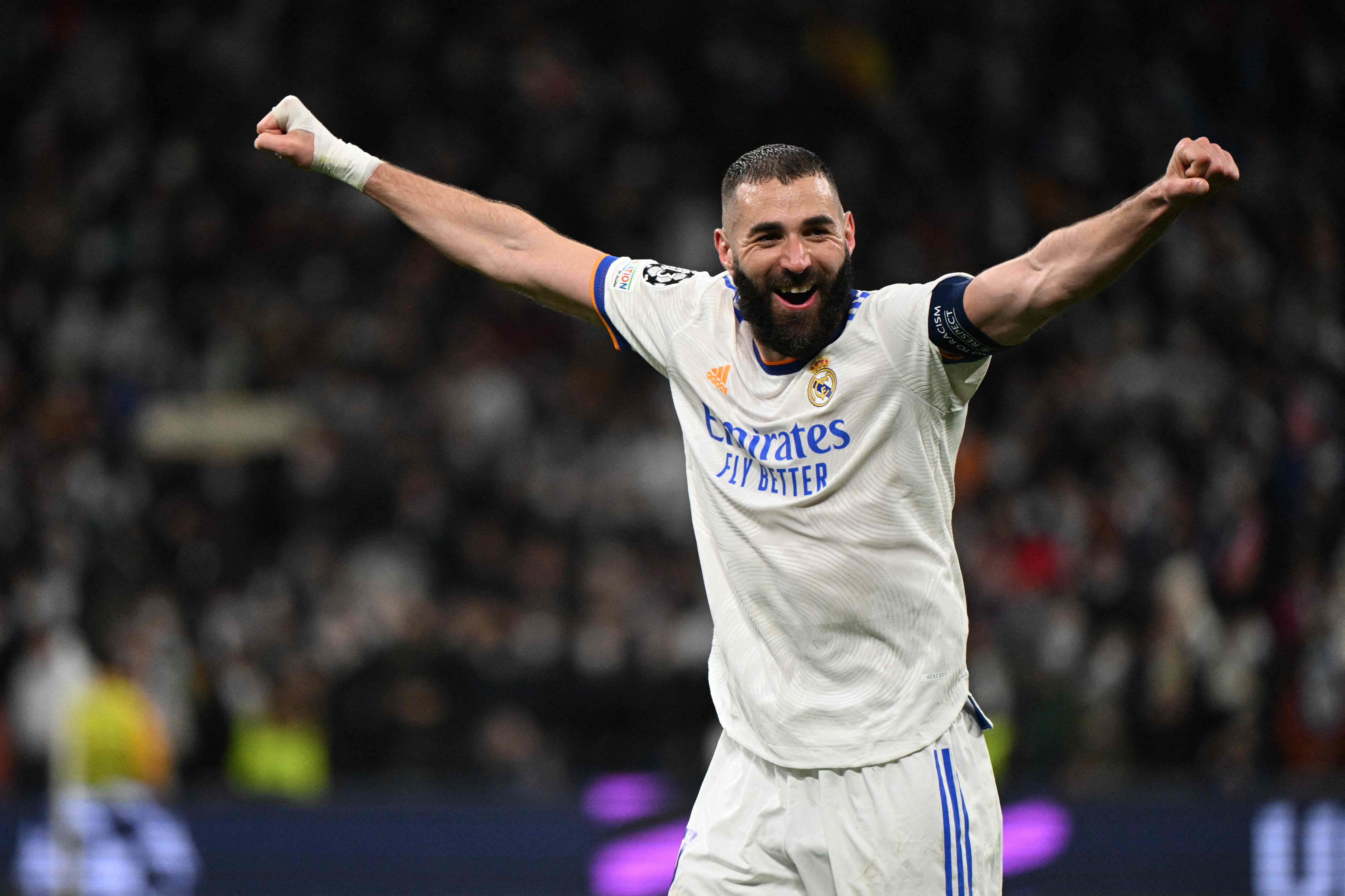 Benzema Hattrick, Real Madrid Melaju ke Perempat Final Liga Champions