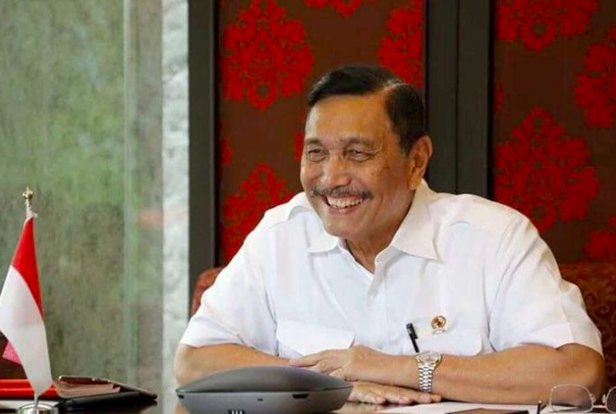 Menko Kemaritiman dan Investasi Luhut Binsar Pandjaitan.