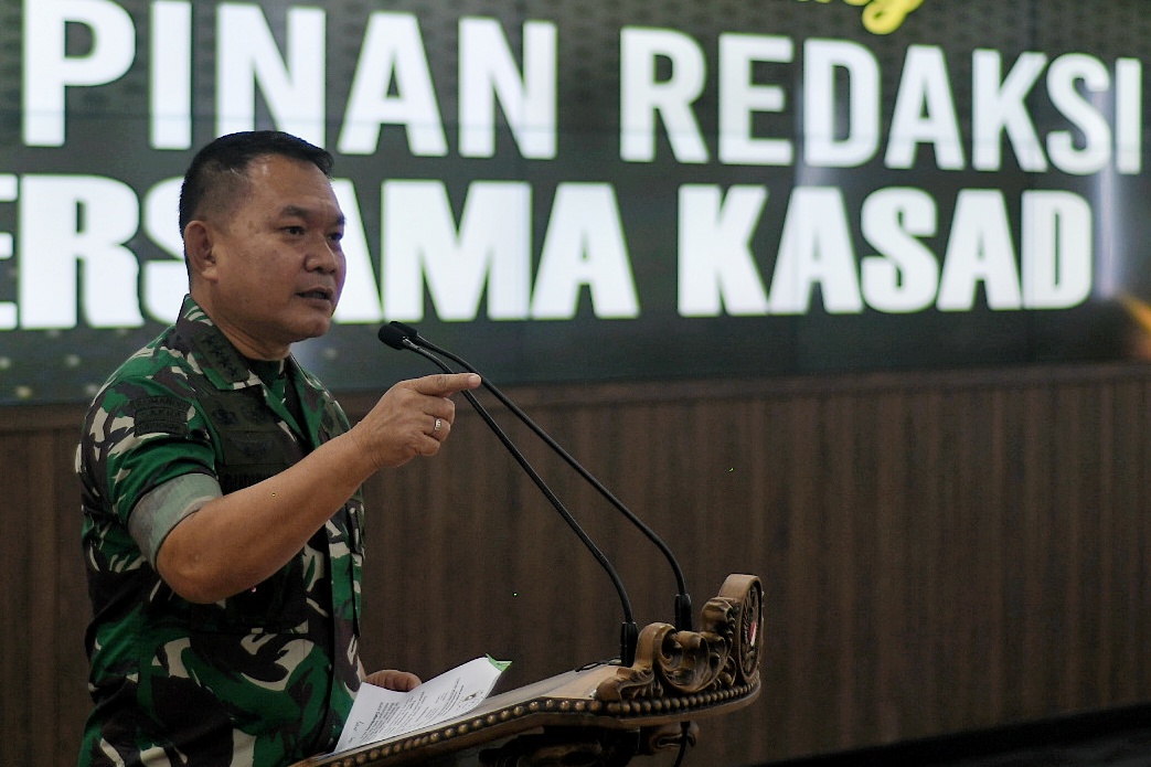 Kepala Staf TNI Angkatan Darat (KSAD) Jenderal Dudung Abdurachman