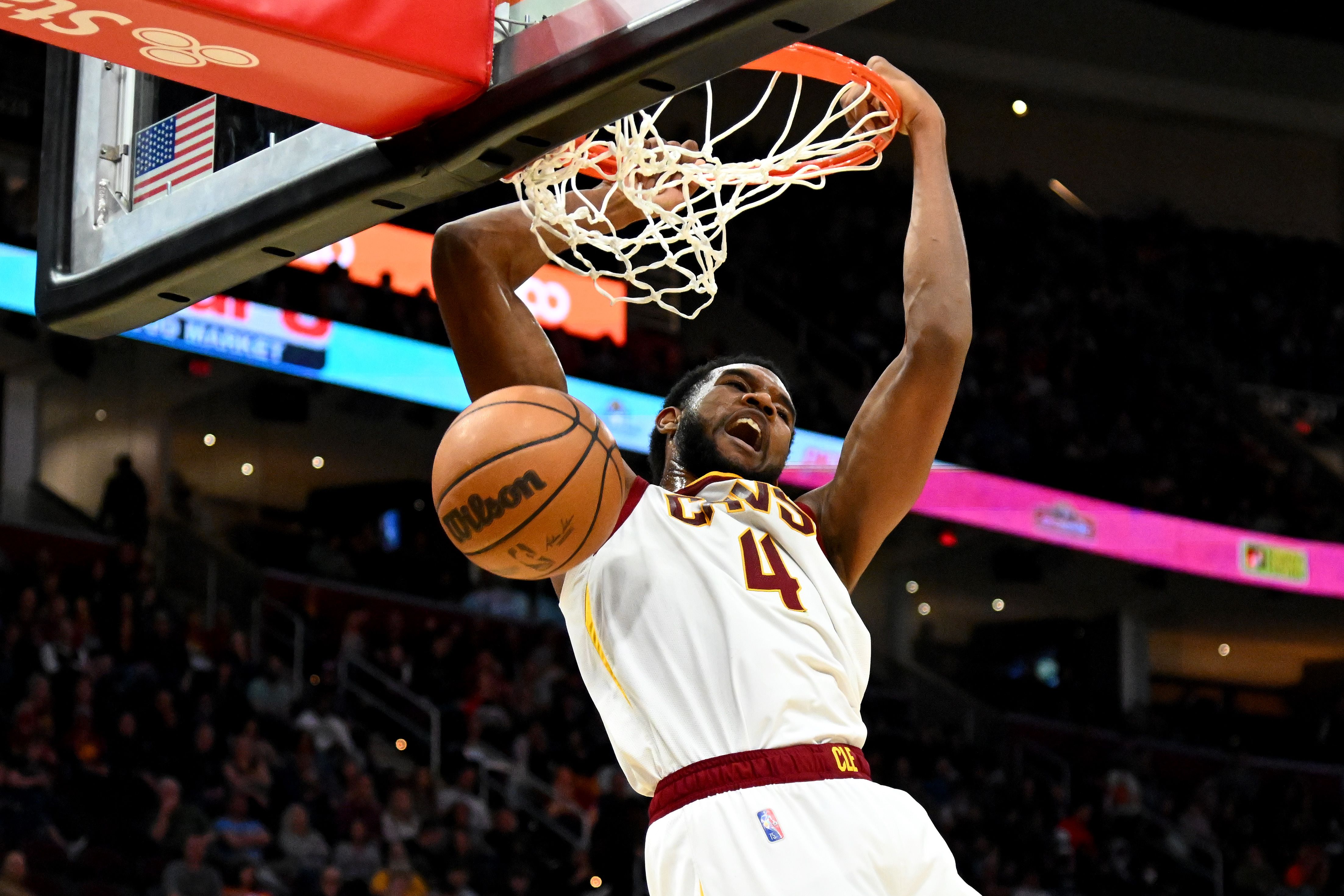 Pemain Cleveland Cavaliers Evan Mobley