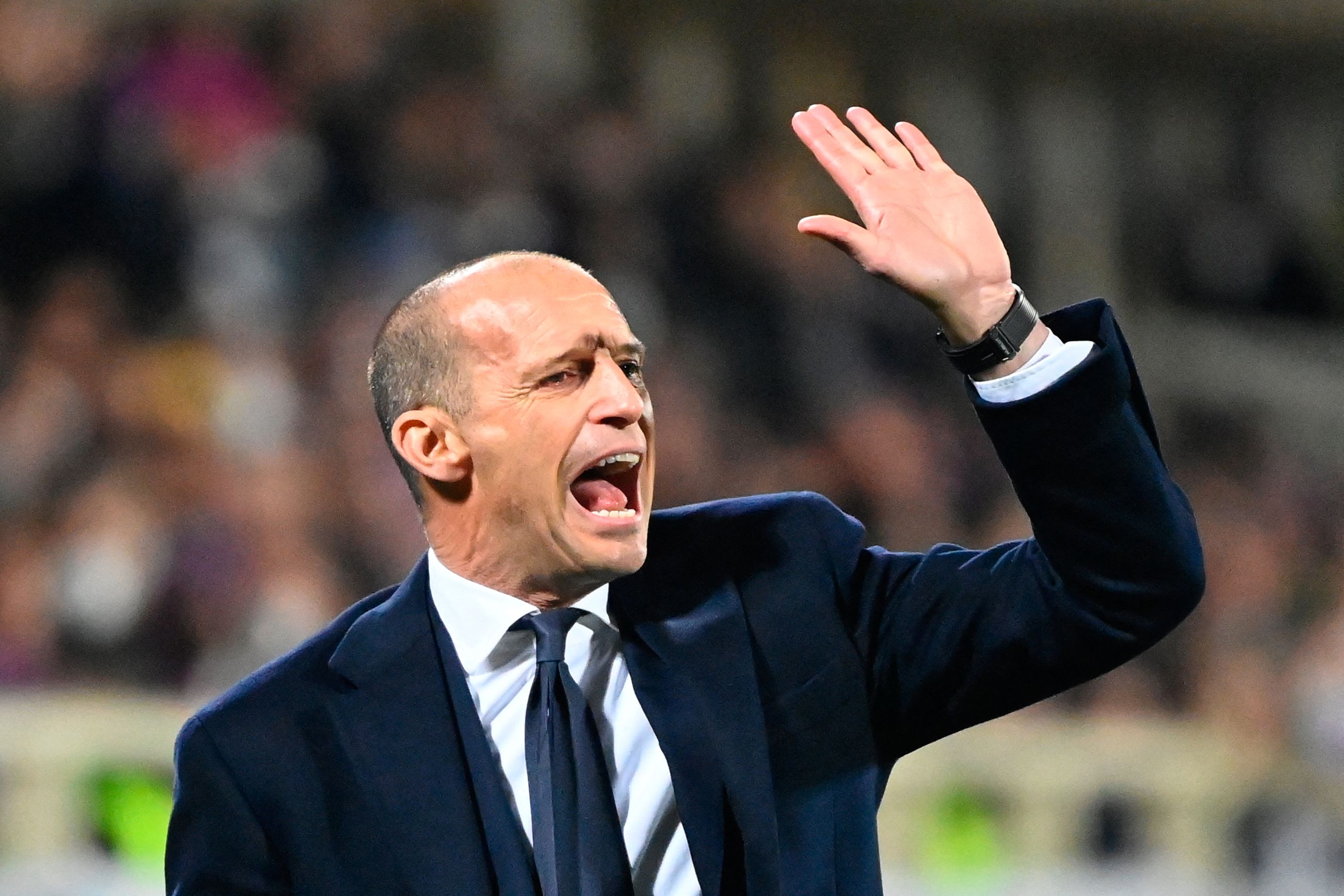 Pelatih Juventu Massimiliano Allegri