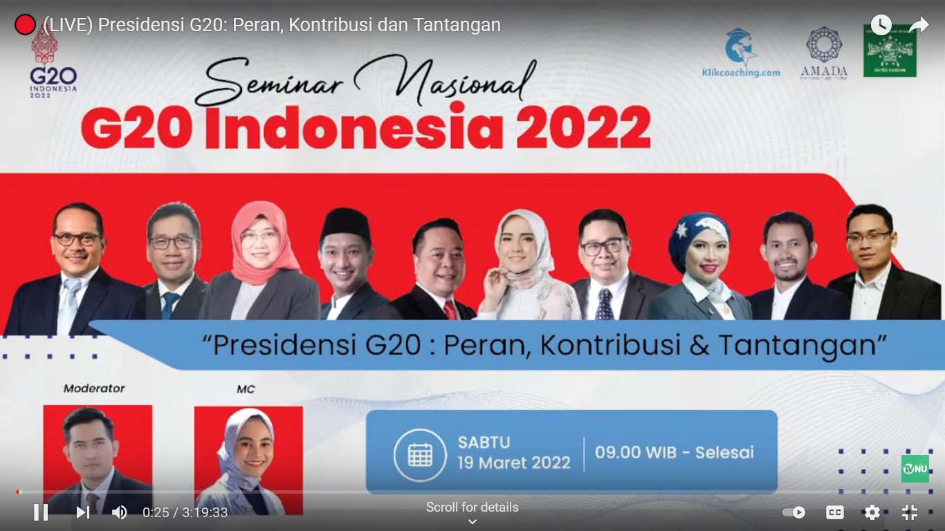 Presidensi G20 Dorong Pencapaian Tujuan Indonesia