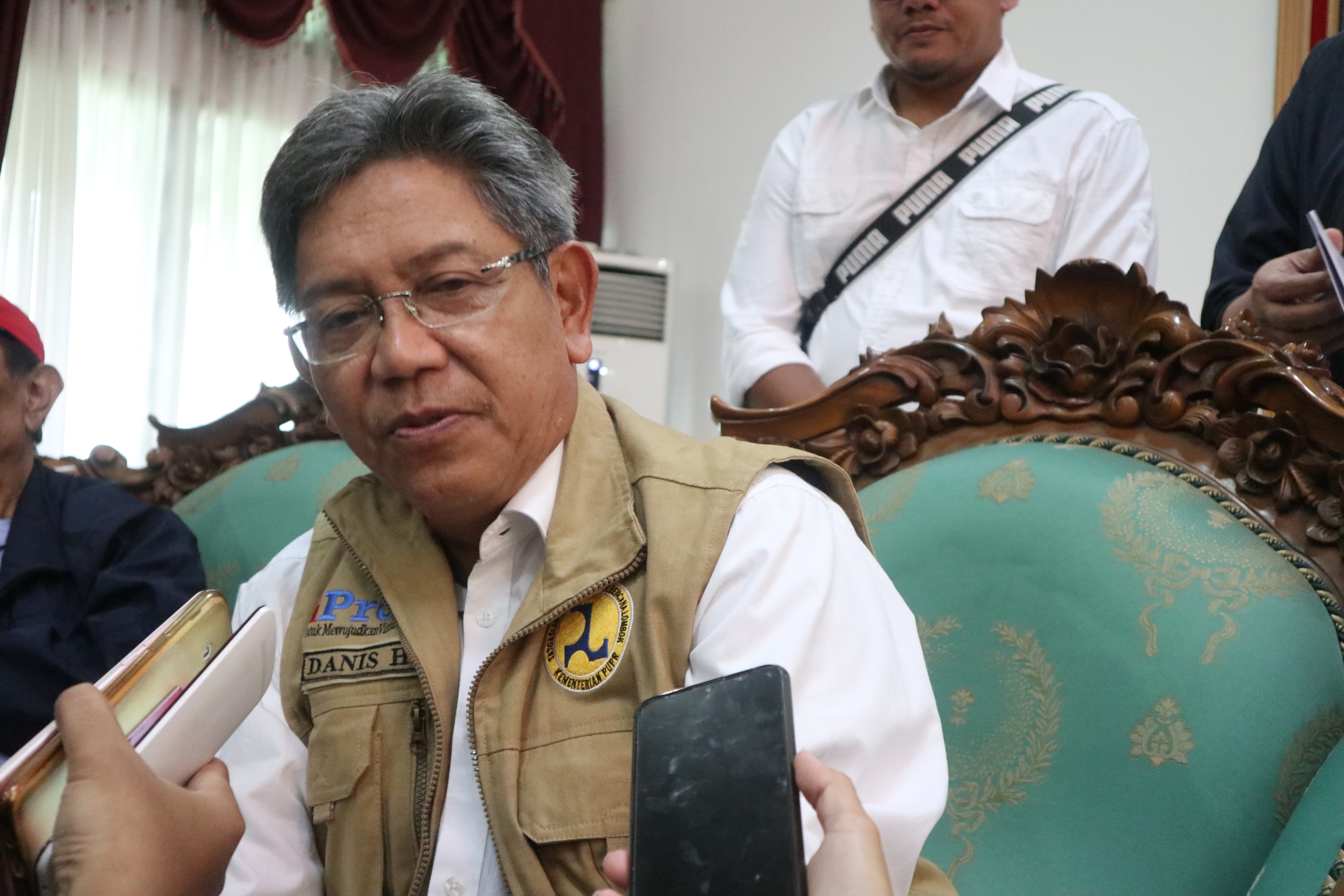 Ketua Satgas Pelaksanaan Pembangunan Infrastruktur Ibu Kota Negara Danis Hidayat Sumadilaga.