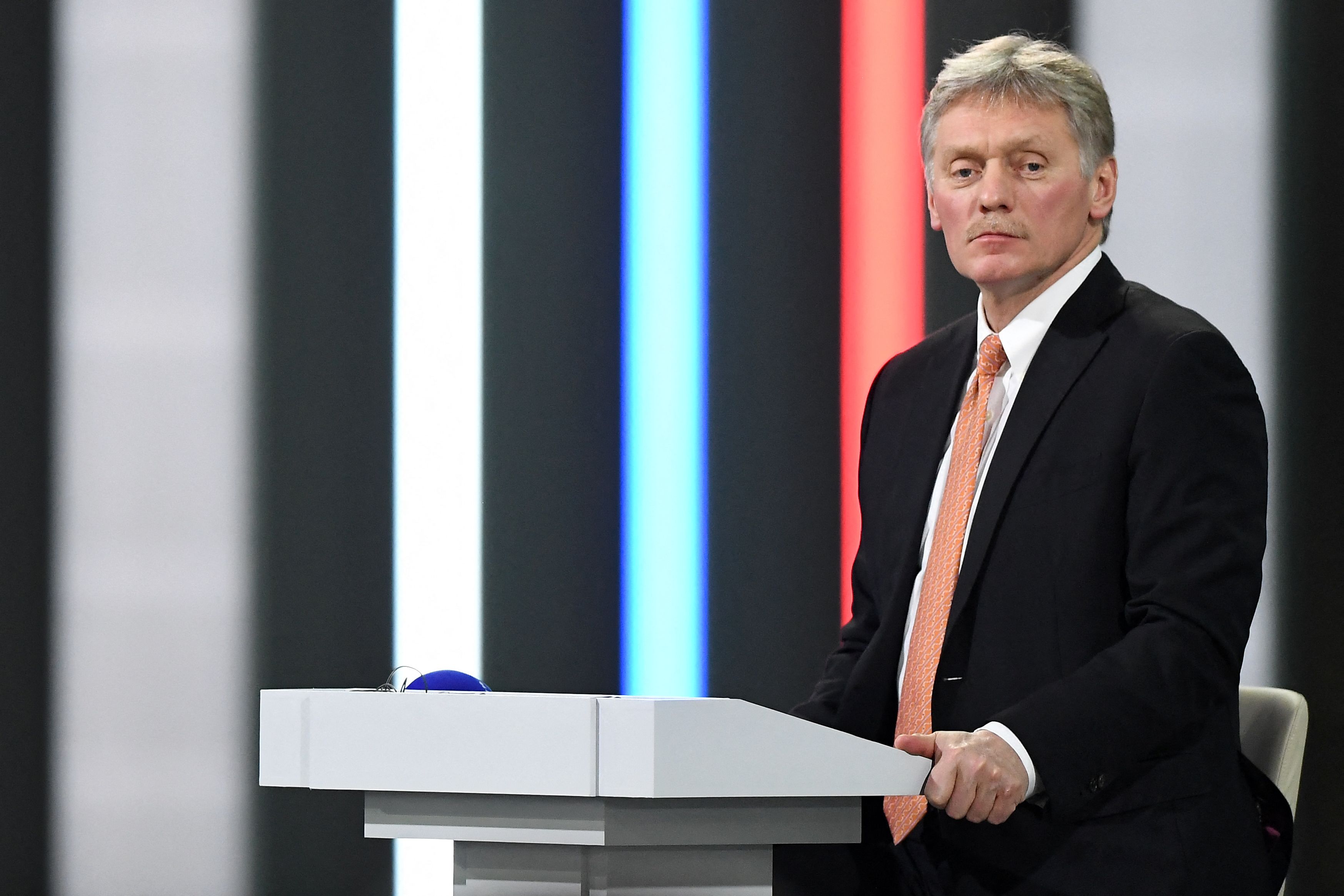 Juru bicara Kremlin Dmitry Peskov, salah satu orang yang terkena sanksi dari uni Eropa.