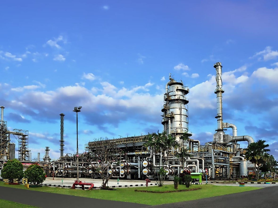 Kilang Pertamina Plaju.