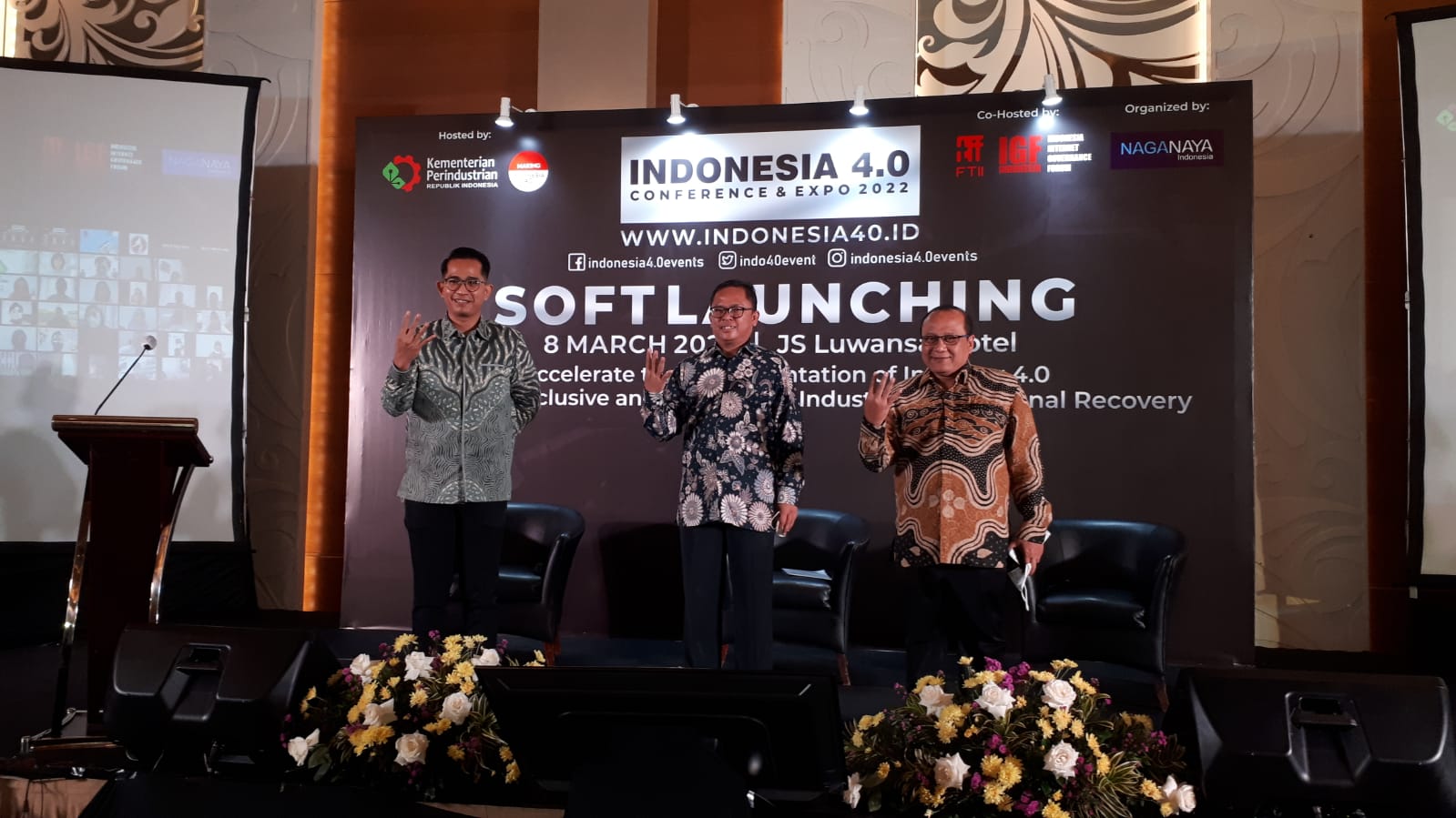 Soft Launching Indonesia 4.0 Conference & Expo 2022.